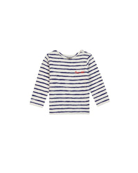 1qty NEW MIXTE / Tops - Rayure Bleue