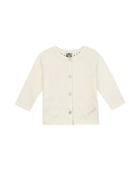 Sister cotton cardigan - Ecru