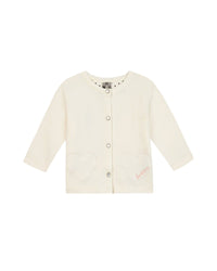 Sister cotton cardigan - Ecru