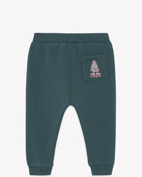 Joggy cotton jogging bottoms - Baltic Green