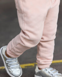 Joggy cotton jogging bottoms - Peach Whip
