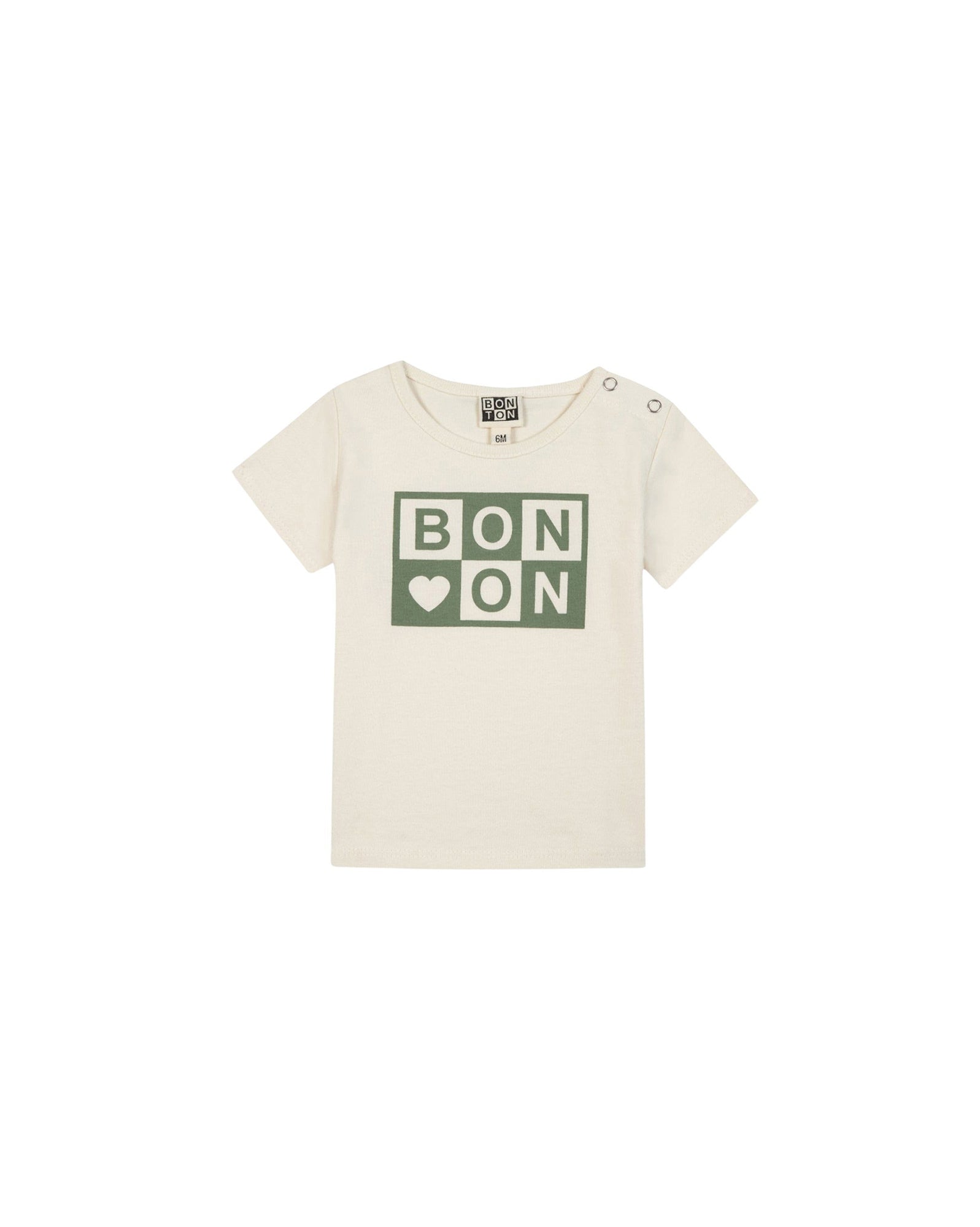 T-shirt Tuba - Crème Bonton