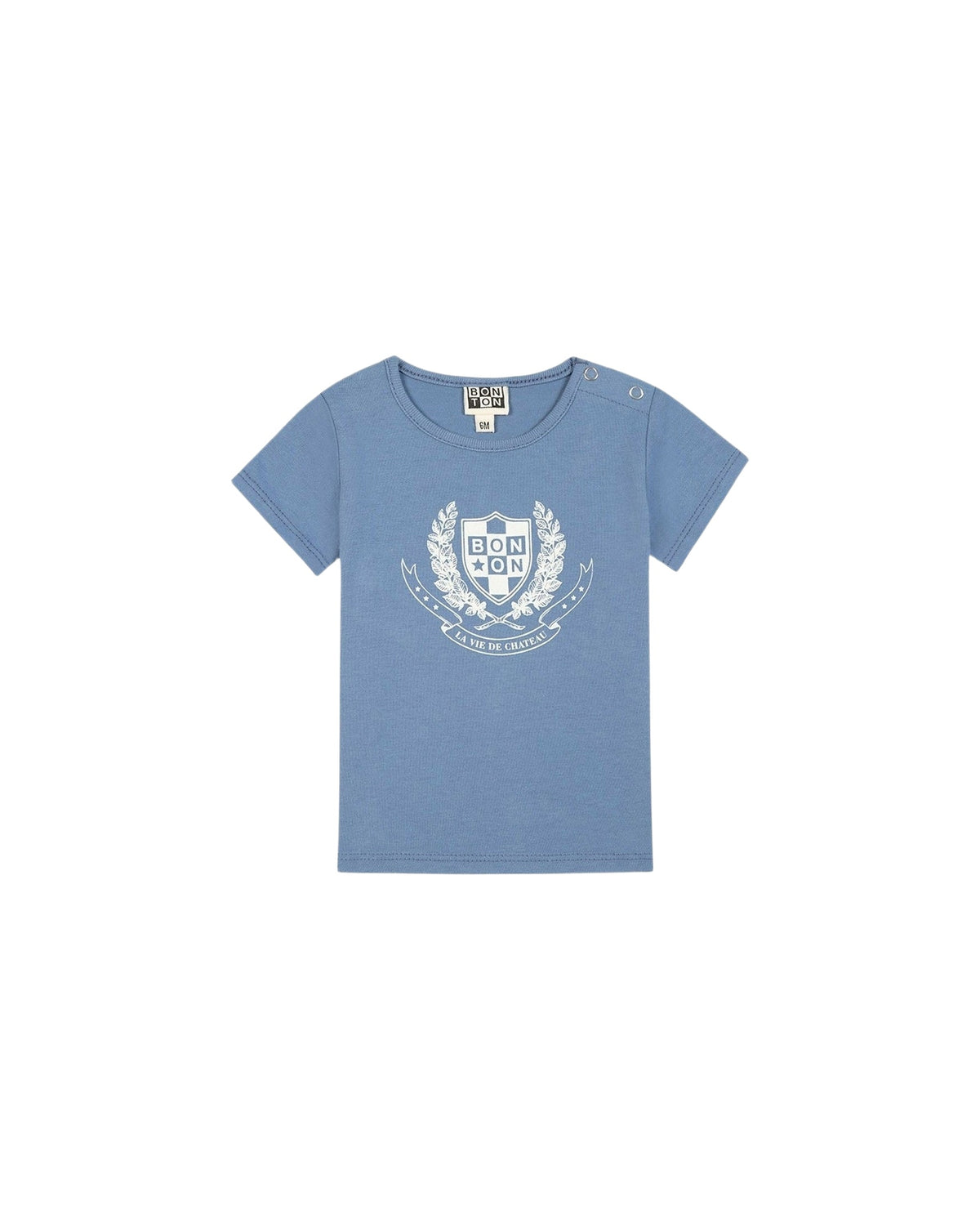Tuba cotton T-shirt - Trianon Blue