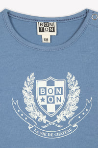 T-shirt Tuba - Bleu Trianon