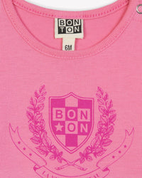 Tuba cotton T-shirt - Antoinette Pink