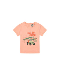 Tuba T-shirt - Orange Gina