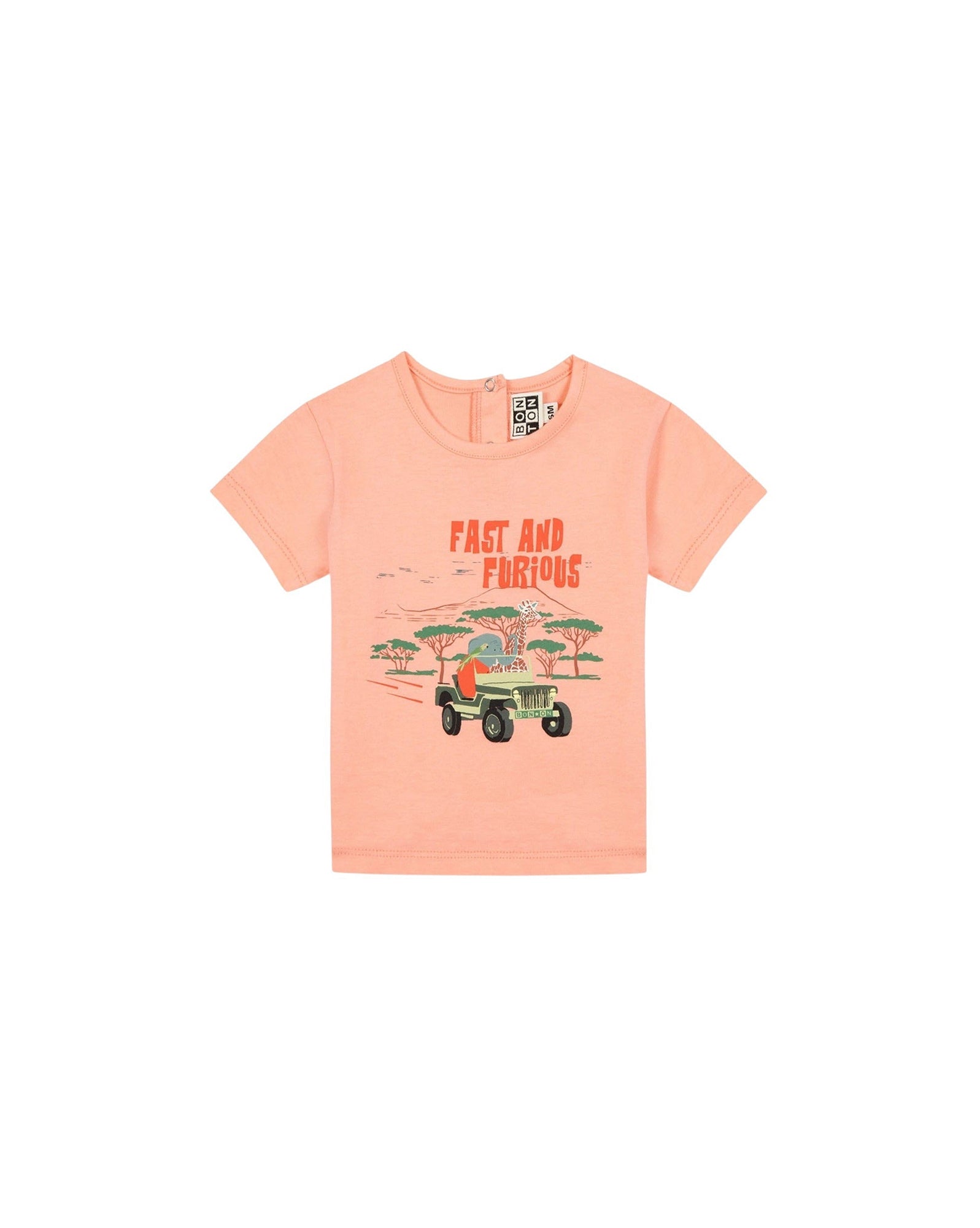Tuba T-shirt - Orange Gina