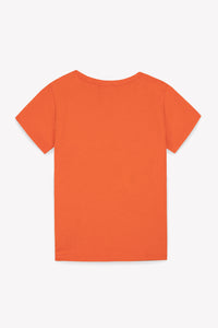 T-shirt Tuba - Rouge Corail