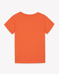 Tuba cotton T-shirt - Coral Red