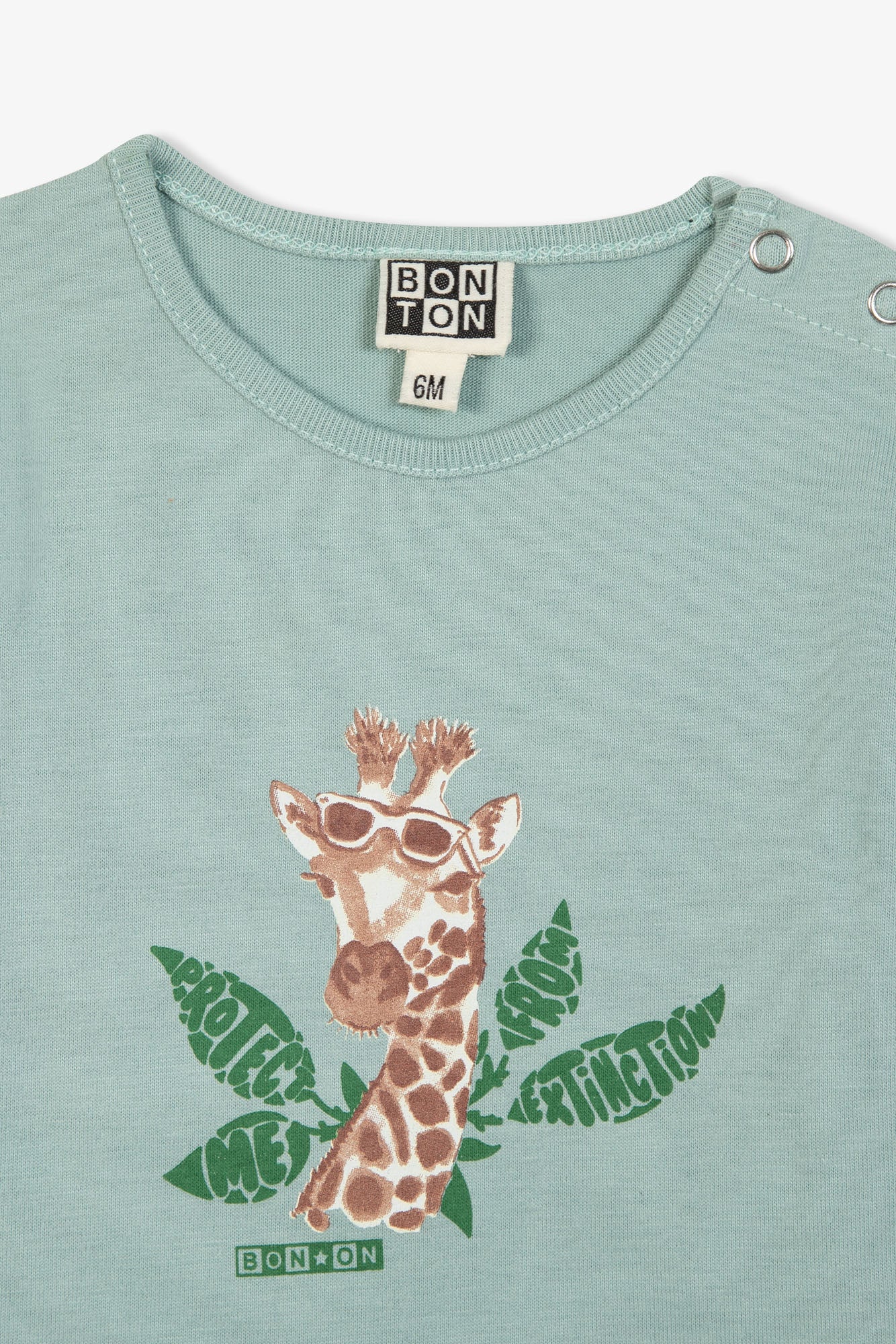 T-shirt Tuba - Vert Nil