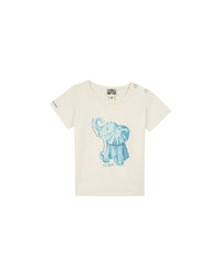 Tuba cotton T-shirt - Cream