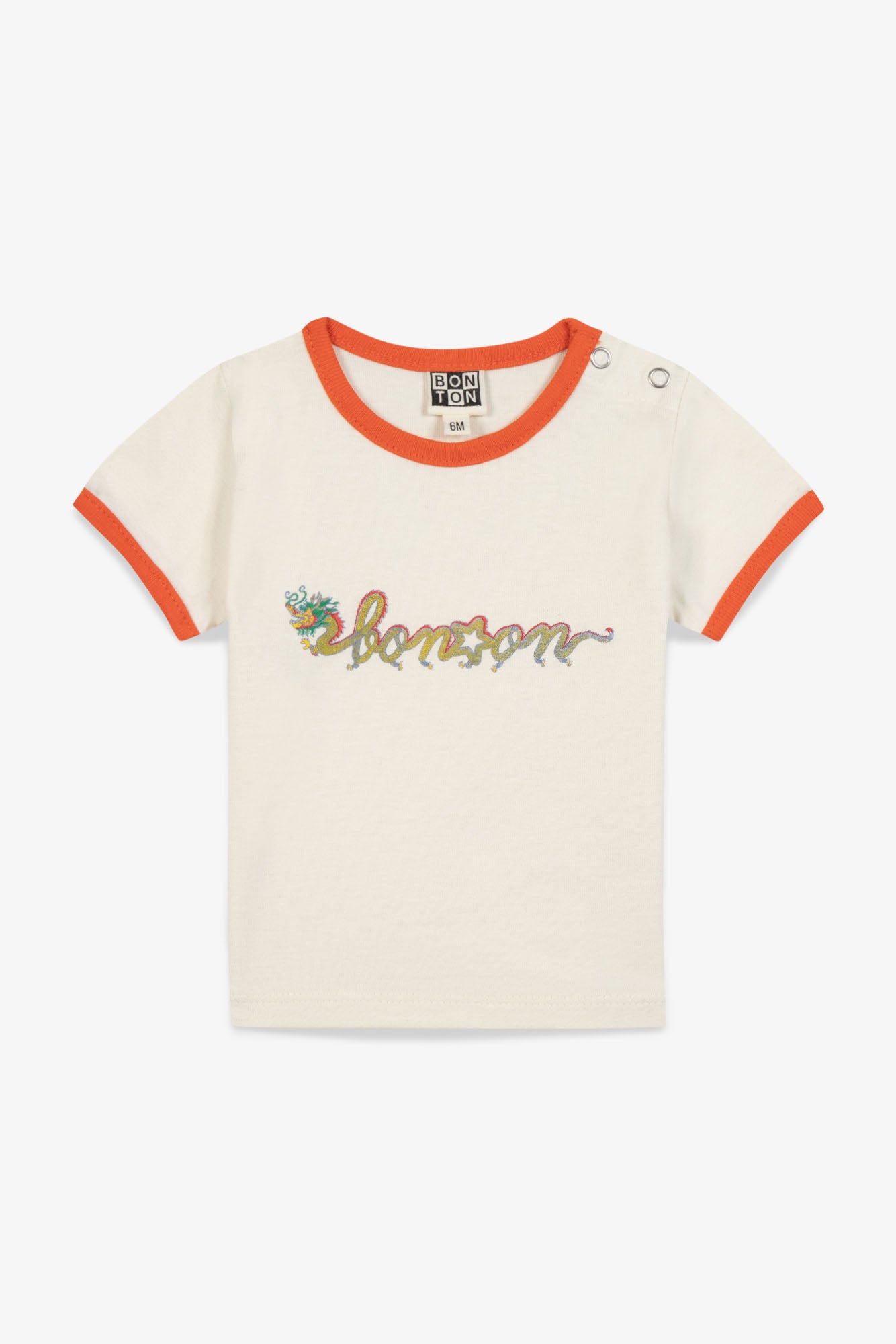 T-shirt Tuba - Crème Bonton