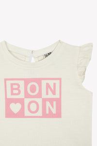 T-shirt Tika - Crème Bonton