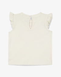 Tika cotton T-shirt - Bonton Cream