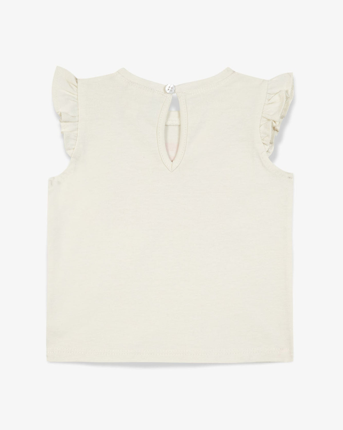 Tika cotton T-shirt - Bonton Cream
