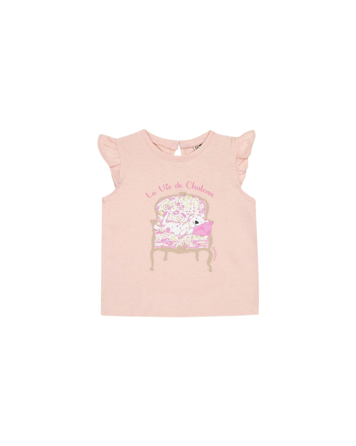 Tika cotton T-shirt - Shell Pink