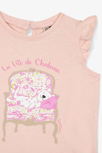 T-shirt Tika - Rose Coquillage