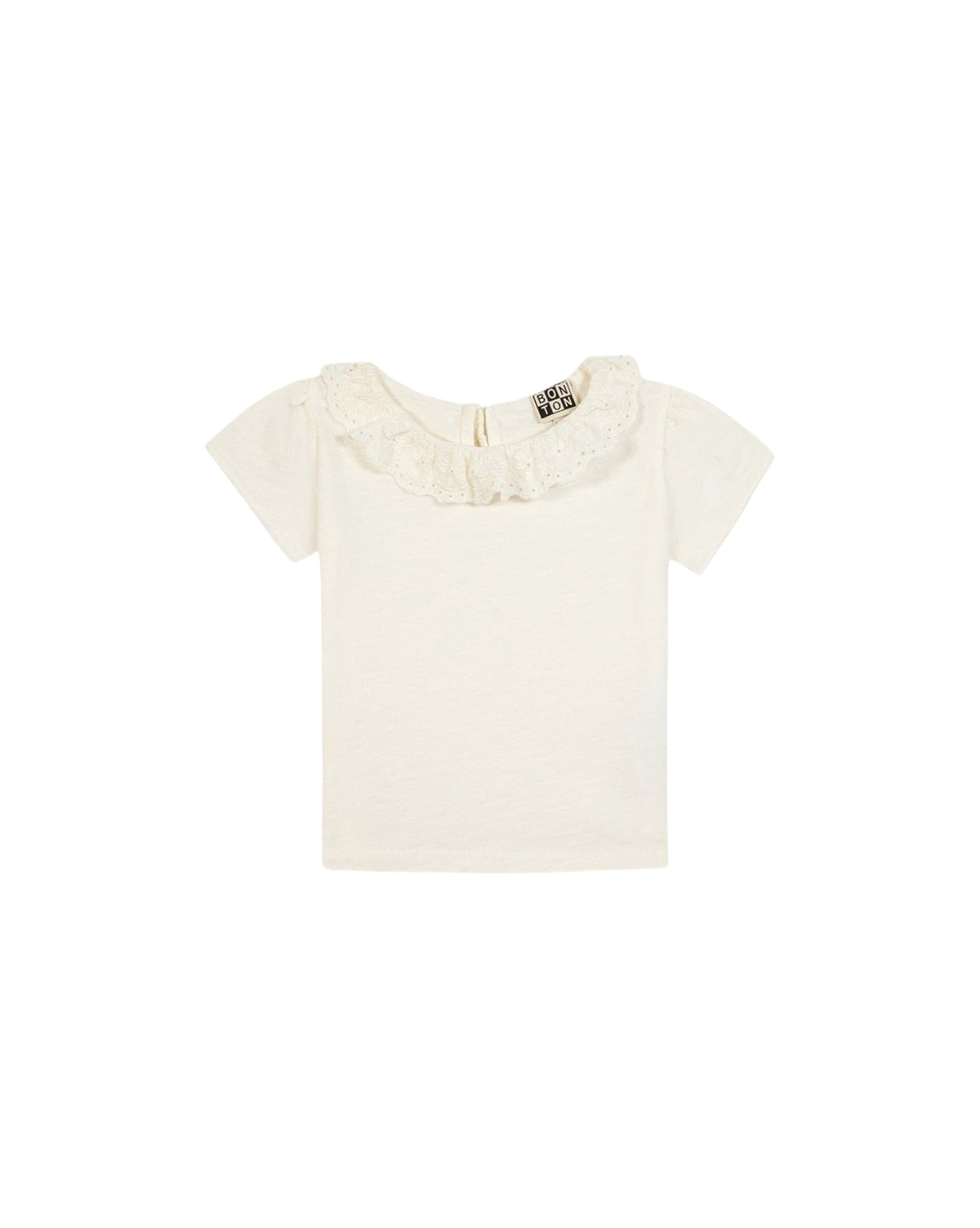 Irisa cotton T-shirt - Bonton Cream