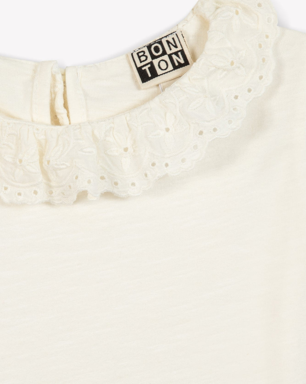 Irisa cotton T-shirt - Bonton Cream