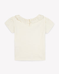 Irisa cotton T-shirt - Bonton Cream