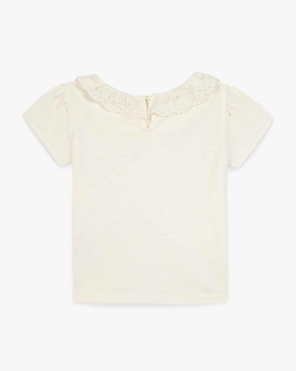 Irisa cotton T-shirt - Bonton Cream