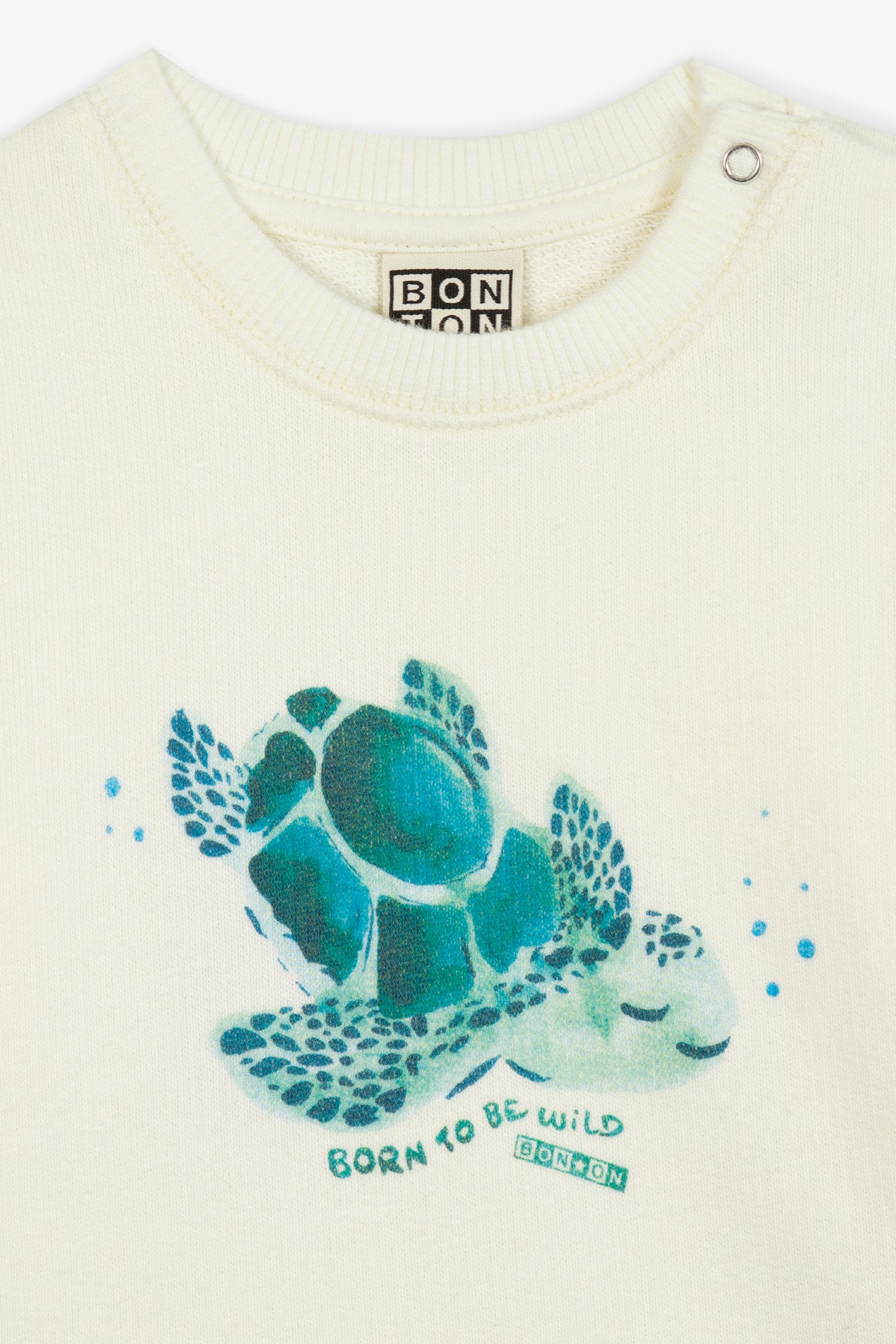 Smily bb Sweatshirt - Ecru