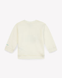 Smily bb cotton sweatshirt - Ecru
