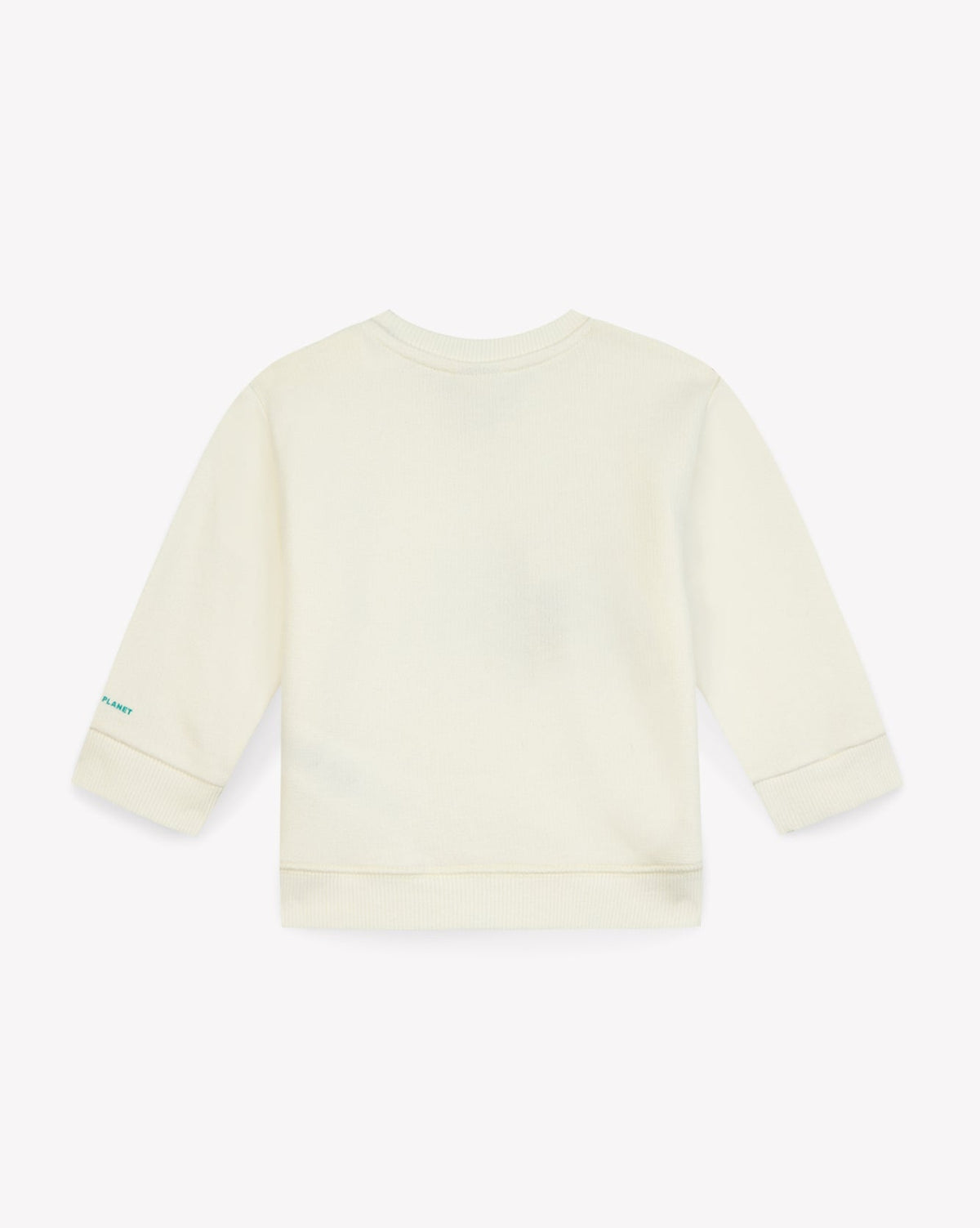Smily bb cotton sweatshirt - Ecru