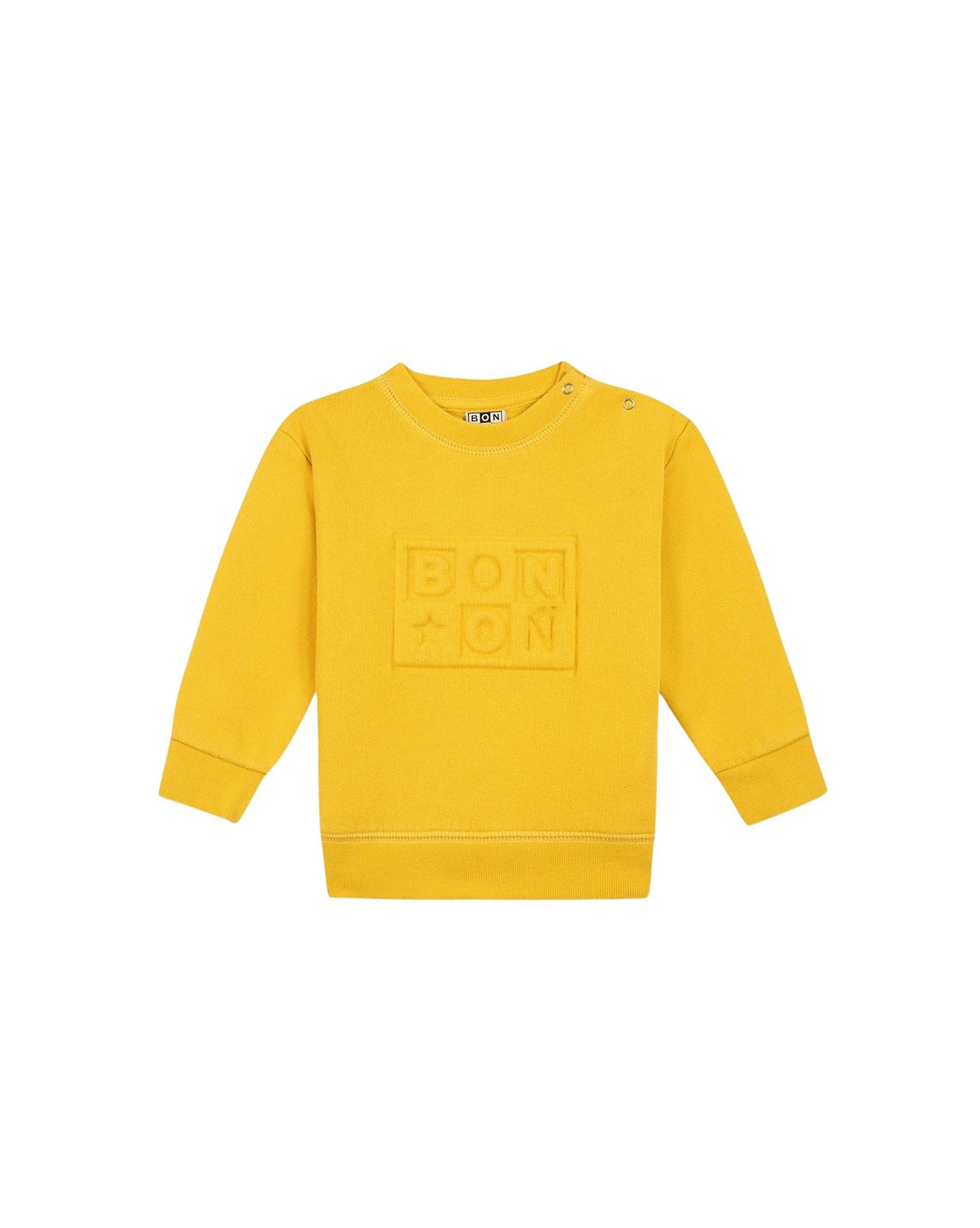 Sweatshirt Smily - Jaune Rétro