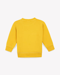 Smily cotton sweatshirt - Retro Yellow