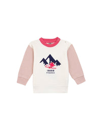 Smily sweatshirt - Peach Whip