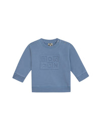 Sweatshirt Smily bb - Bleu Trianon