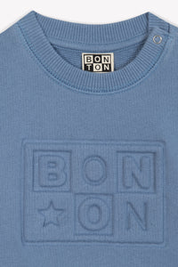 Sweatshirt Smily bb - Bleu Trianon