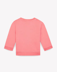 Smily bb cotton sweatshirt - Pink Loulou