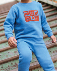 Smily cotton sweatshirt - Bleu de Toi