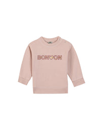 Smily Sweatshirt - Peach Whip2