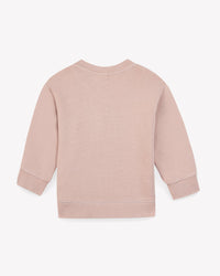 Smily cotton sweatshirt - Peach Whip2