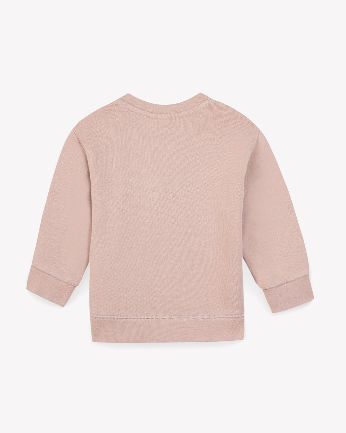 Smily cotton sweatshirt - Peach Whip2