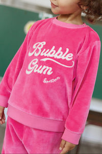 Smily sweatshirt - Malabar pink