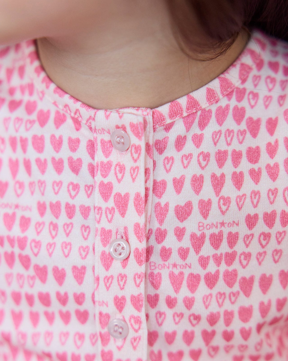 All-over print cotton pyjamas - Imp Coeur Rose