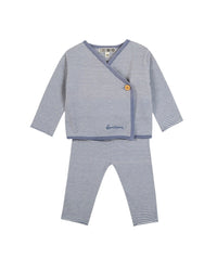 4qty NEW / EnsembleL - Blue Stripe