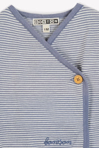 4qty NEW / EnsembleL - Blue Stripe