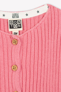 Cardigan Mouton - Pink Loulou