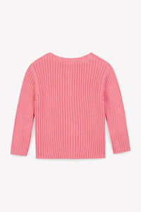 Cardigan Mouton - Pink Loulou