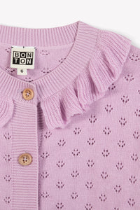 Corole Cardigan - Pompadour Lilac