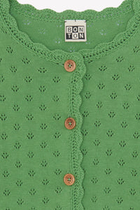 Cardigan Lou - Vert Buisson