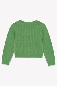 Cardigan Lou - Vert Buisson