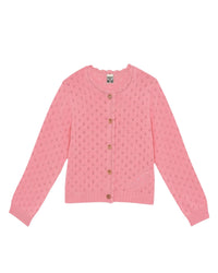 Cardigan Lou en coton - Pink Loulou