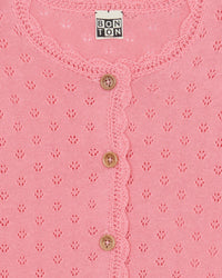 Cardigan Lou en coton - Pink Loulou