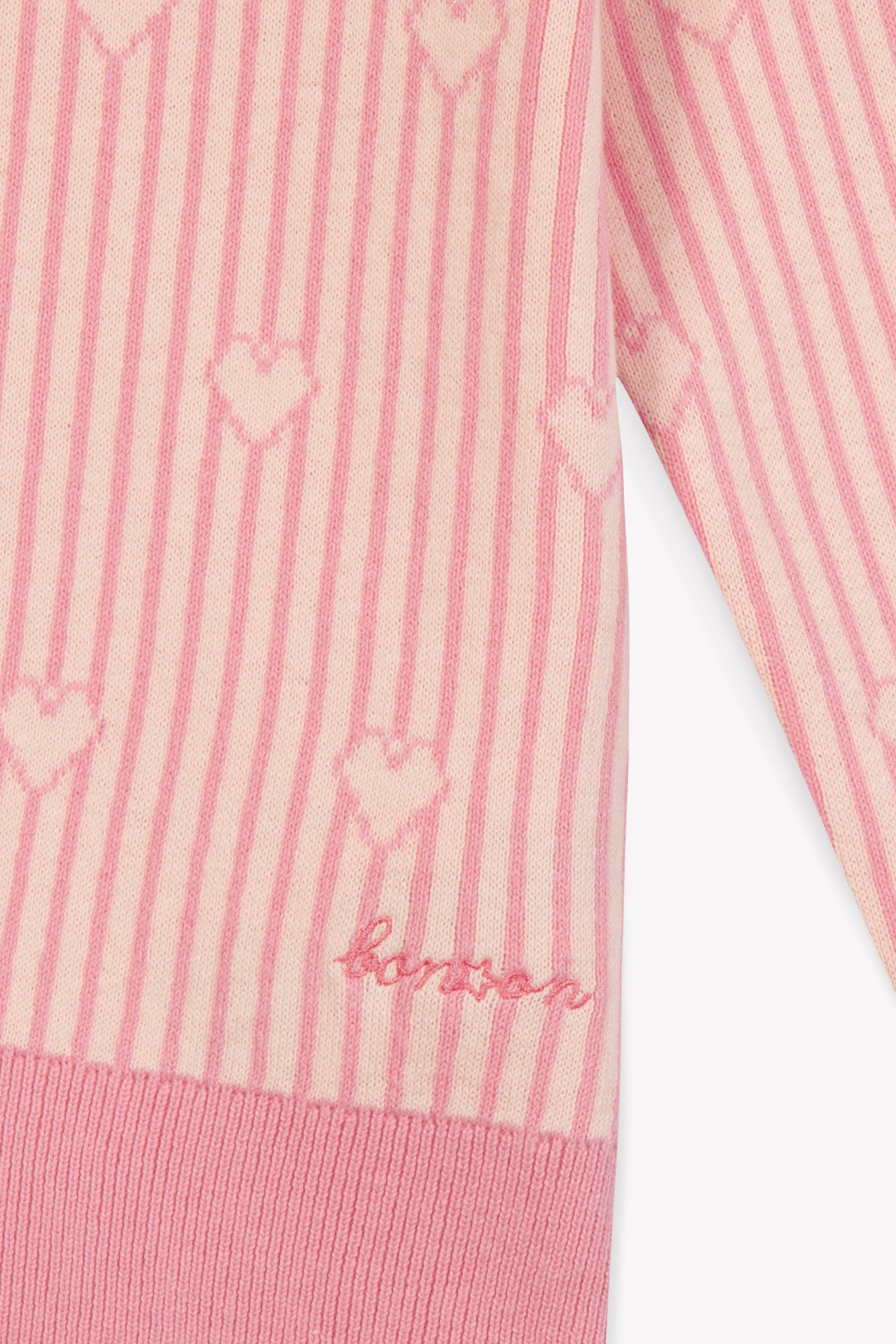 Paula jumper - Pink Jacquard